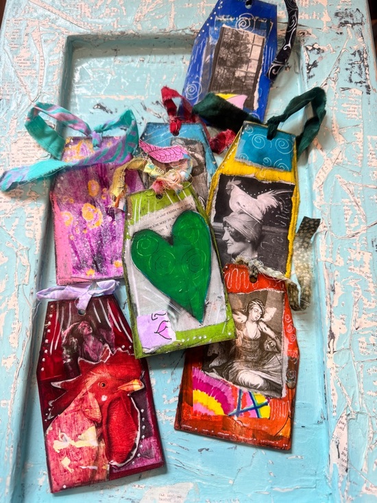 Other - ✨ Original Mixed Media Goddess oracle Cards | Handmade c h a k r a cards